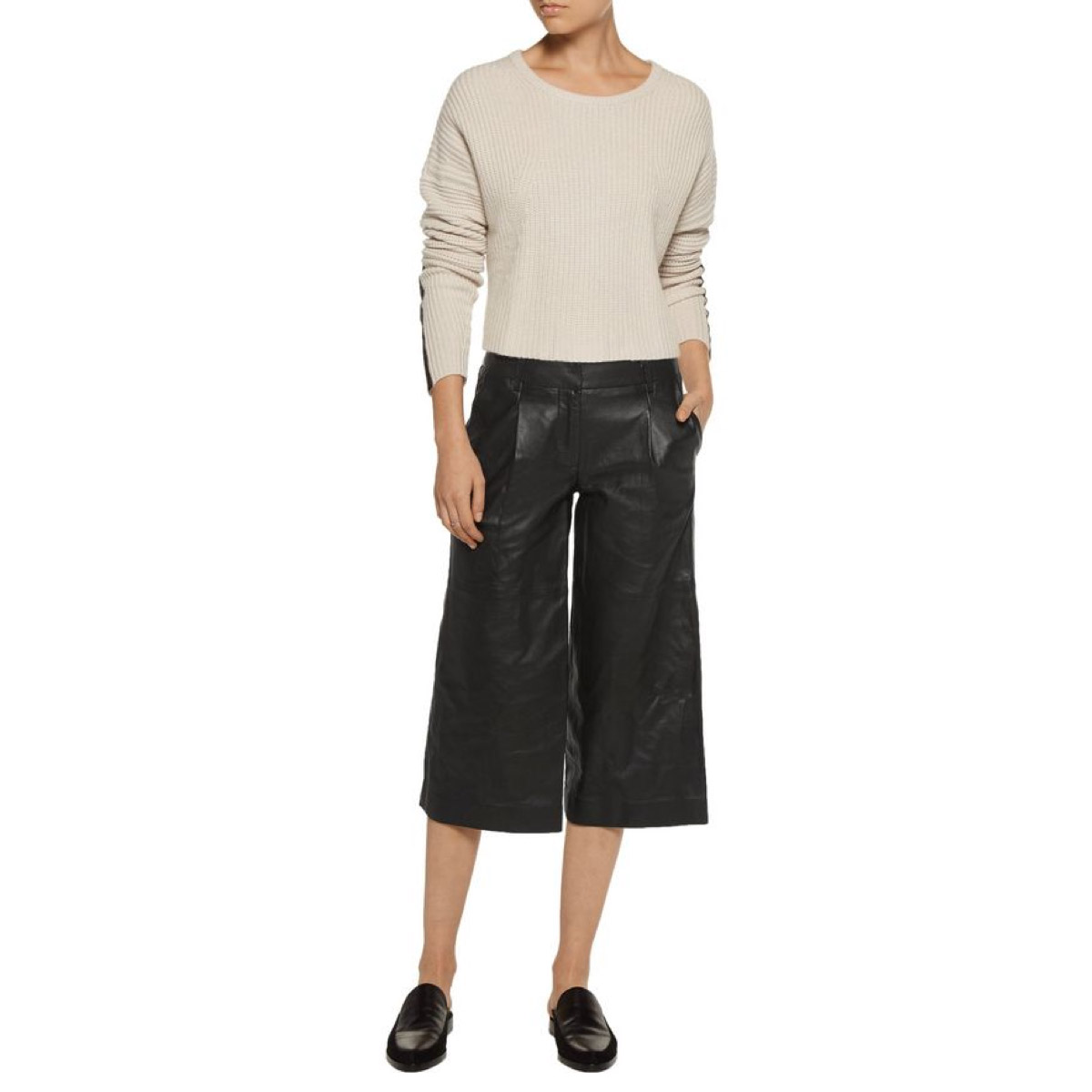 Leather Culottes